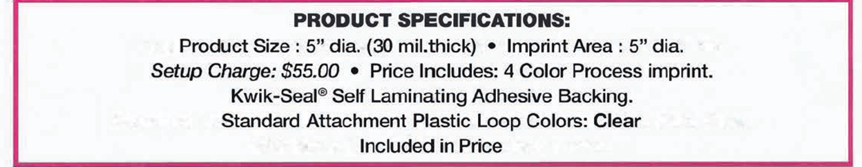 Product Specifications